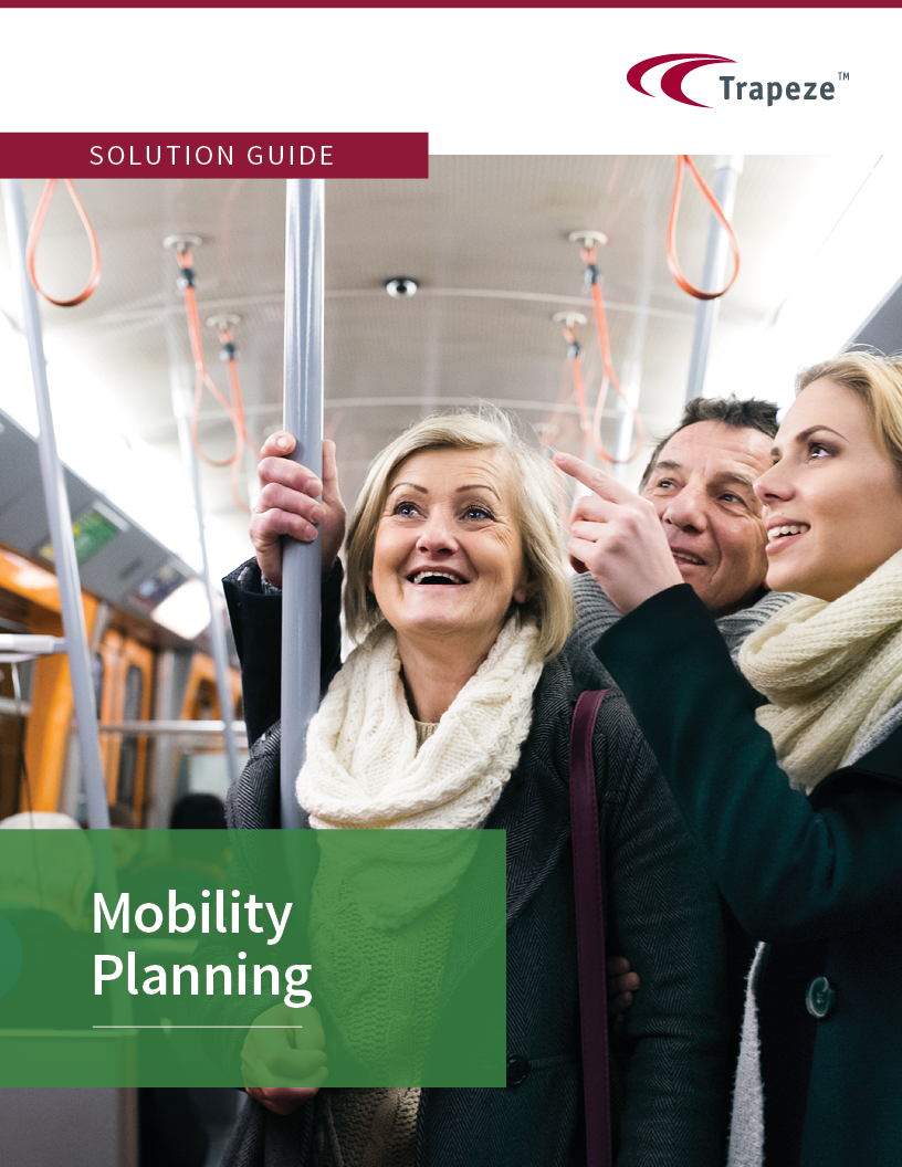 Mobility Planning | Trapeze Group Solution Guide